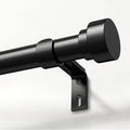 IFELS Heavy Duty Curtain Rods for Windows 66 to 120 Inch, 1 Inch Adjustable by IFELS