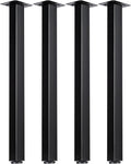 LCSDLHLSY Table Legs 28 inch, Adjustable Metal Furniture Legs, DIY Computer by LCSDLHLSY