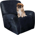 ANARACHON Leather Like Recliner Chair Covers Heavy Duty, 4 Pieces Recliner Cover by ANARACHON