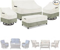 Patio Furniture Covers 4 Piece Set, 600d Heavy Duty Outdoor Furniture Covers by LSongSKY