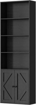 Bookshelf, 6-Tier Floor Bookcase by Unknown