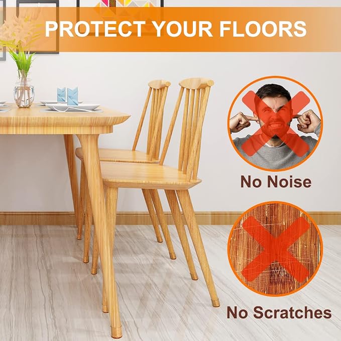 32 Pcs Chair Leg Floor Protectors - Image 4
