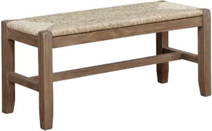 Alaterre Furniture Newport 40 Inch Solid Wood Entryway Bench - Image 10