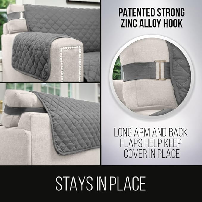 Sofa Shield® Couch Slip Covers for Dogs, Reversible Furniture Protector - Image 4