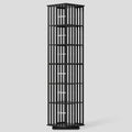 YOWOS Rotating Bookshelf Tower, 360° Display Spinning Bookcase, Bamboo by YOWOS