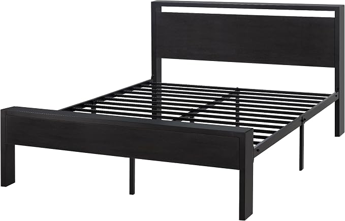 SHA CERLIN 14 Inch Full Size Metal Platform Bed Frame - Image 8