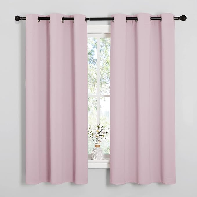 NICETOWN Nursery Essential Thermal Insulated Solid Grommet Top Blackout - Image 2