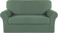 Turquoize Stretch Sofa Slipcover 2 Pieces Sofa Cover Couch Cover by Turquoize