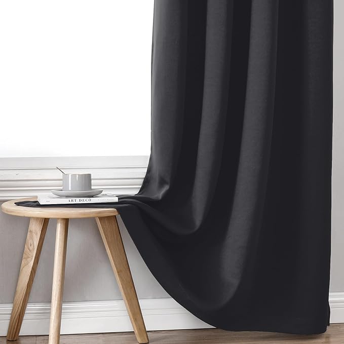 ChrisDowa 100% Blackout Curtains 84 inch Long - Image 7