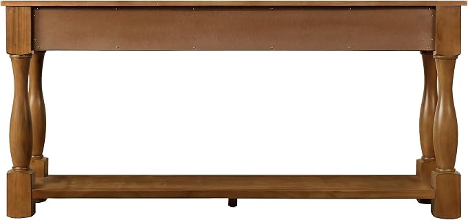 Knocbel Long Antique Entry Console Table - Image 5