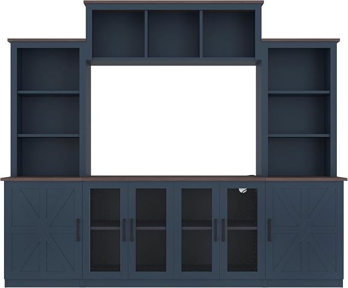 LUMISOL 4-Piece Entertainment Center Wall Unit - Image 4