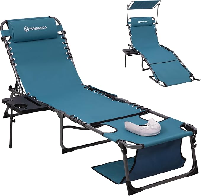 FUNDANGO Heavy Duty Tanning Chair by FUNDANGO