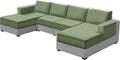 UNBBRRL 10 Pieces Stretch Sofa Cushion Covers by UNBBRRL