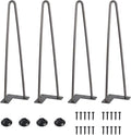 SMARTSTANDARD 16 Inch Heavy Duty Hairpin Furniture Legs, Metal Home DIY Projects by SMARTSTANDARD