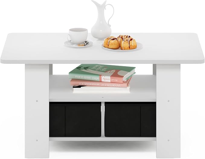Furinno Andrey Coffee Table, Small Modern Center Table - Image 5