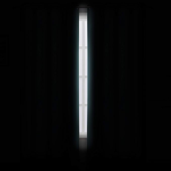 LEMOMO Sea Teal Thermal Blackout Curtains/52 x 108 Inch/Set of 2 Panels Room - Image 3
