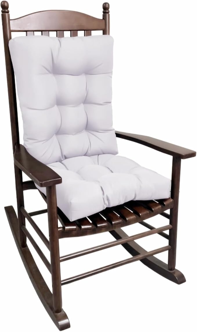 Chair Cushion Set for Rocking Chair, Rocking Chair Cushion, Overstuffed Seat by Unknown