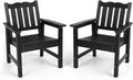 Stoog All-Weather Patio Chairs Set of 2, Outdoor Dining Chairs by Stoog