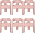 Jofran Gwen Jacquard Upholstered Accent Chair, Modern Luxury Plush Sculptural by Jofran+Inc.
