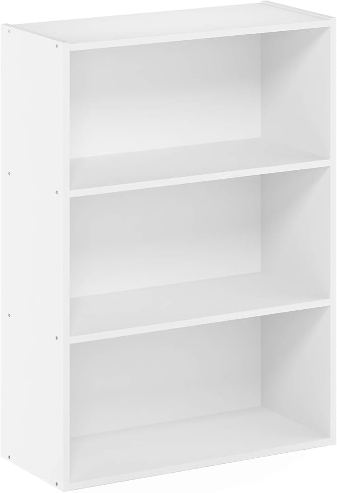 Furinno PASIR Book Shelf, 3-Tier Bookshelf, Storage Shelves Bookcase, 9.7 x - Image 8