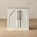 mopio Blake Storage Cabinet, Small Modular Accent Display Sideboard Buffet by MopioInc