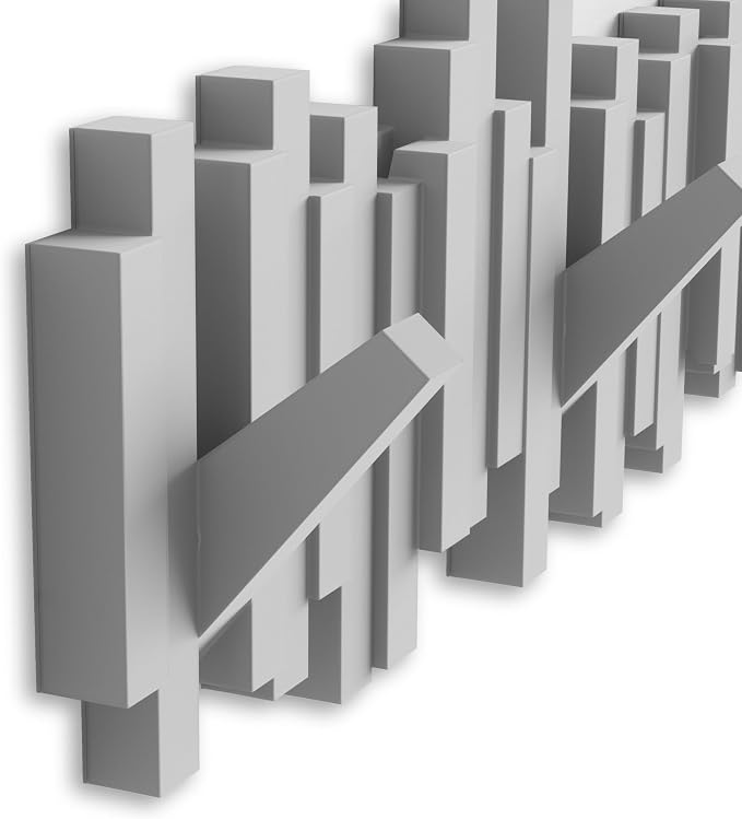 Umbra Sticks Wall-Mounted Coat Rack Rail Hook - Image 8