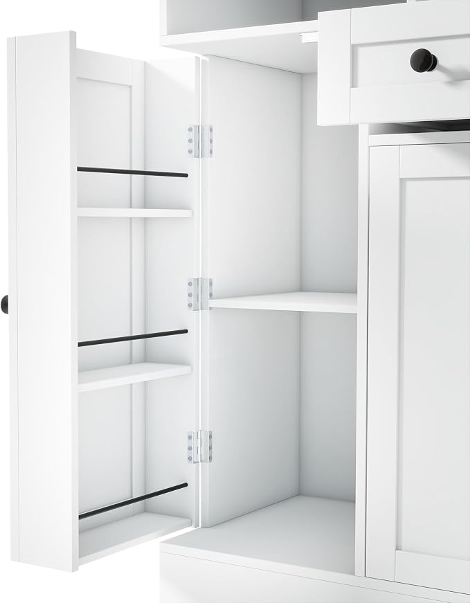 VilroCaz Farmhouse Style Large Kitchen Pantry - Image 8