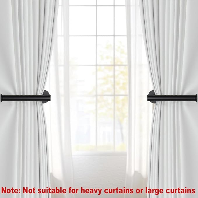 1pcs Curtain Holdbacks, Screw-in Curtain Tiebacks Curtain Tie Backs Curtain - Image 3