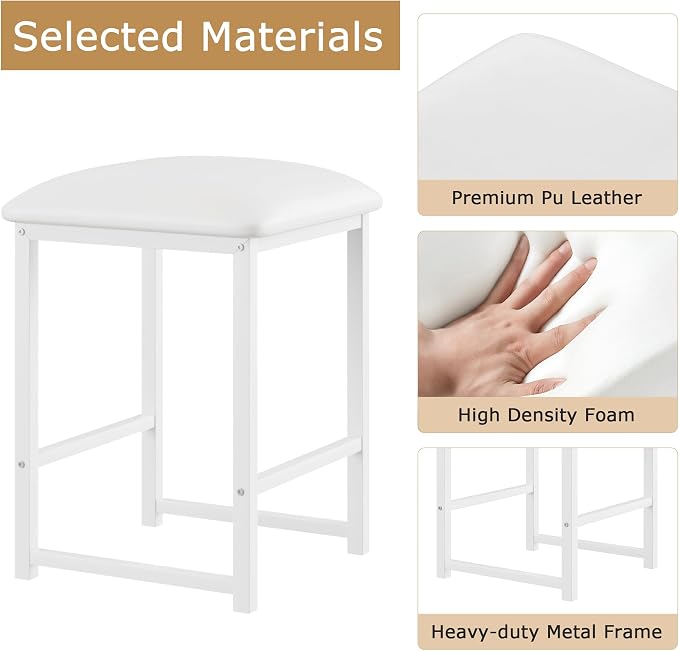 VECELO Kitchen Table and Chairs - Image 4