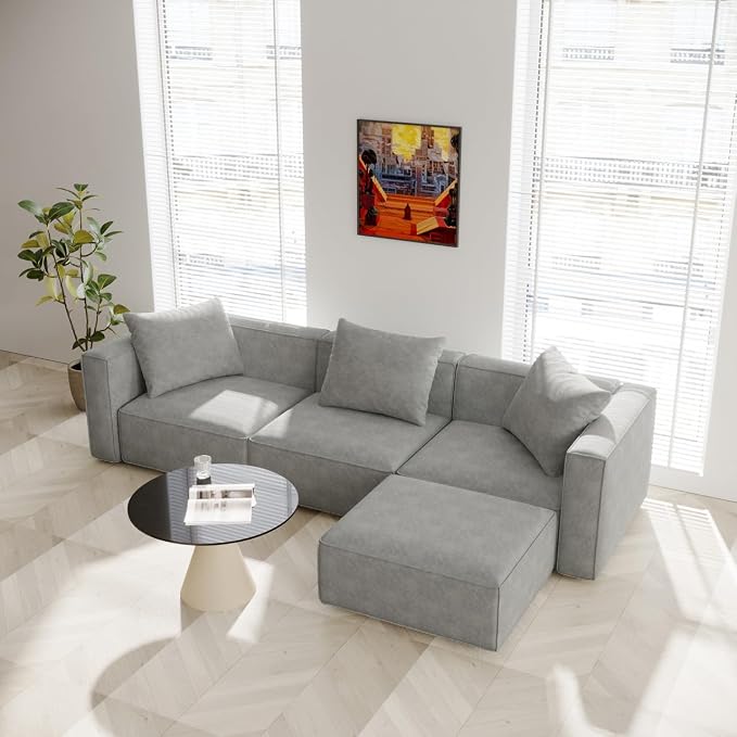 Acanva Luxury Modular Sectional Living Room Sofa Set, Modern Minimalist Style - Image 10