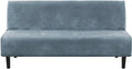 H.VERSAILTEX Real Velvet Futon Cover Armless Sofa Covers Sofa Bed Covers by HVERSAILTEX