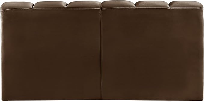 Meridian Furniture 103Brown-S2A Arc Collection Modern | Contemporary Modular - Image 4