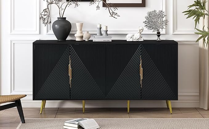 Stylish Swith Wave Geometric Design, Conical Legs, Adjustable, Suitable - Image 4