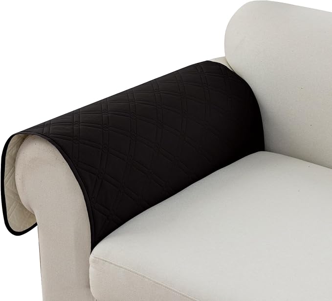 Genina Sofa Armrest Cover, Anti-Slip Armchair Slipcovers by Genina