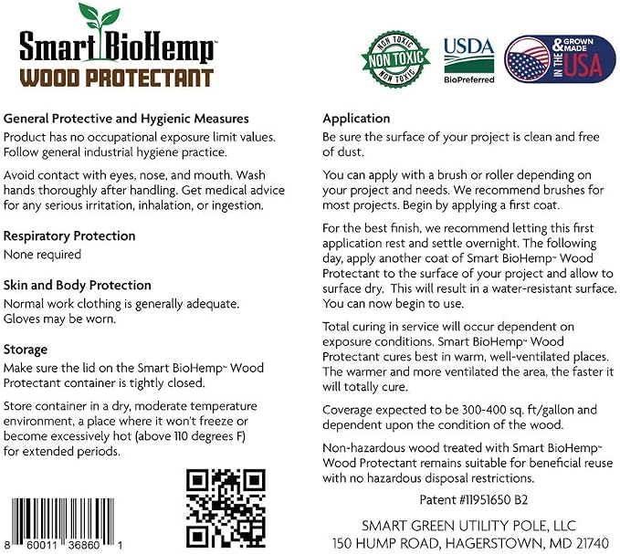 Plant-Powered 5-Gallon Wood Protectant, Protects Wood from Water & UV Rays - Image 2