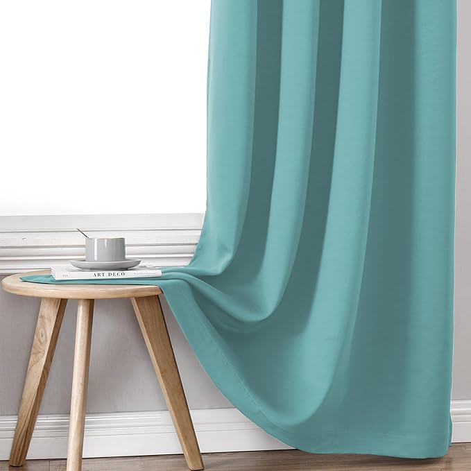 ChrisDowa 100% Blackout Curtains 108 inch Long - Image 7