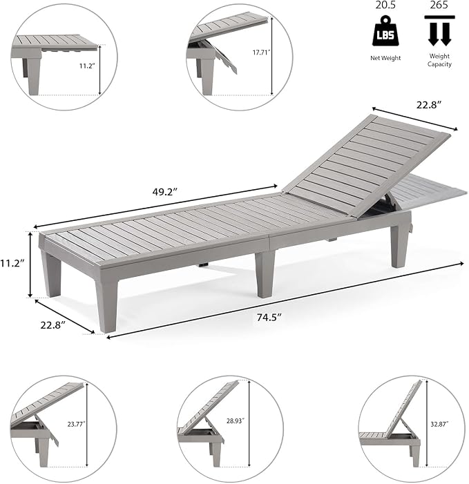 Nestl Sun Tanning Chair - Image 3