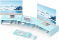 TAVR Dual Monitor Stand Riser Office Desktop Organizer Stand by TAVRFurniture