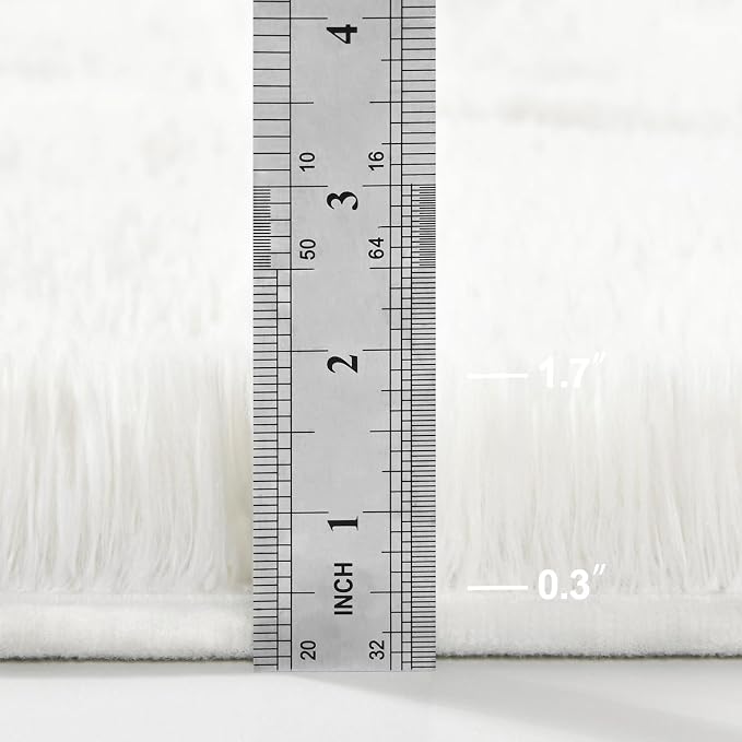 Deerhoo Large Shag Area Rugs 9 x 12, Plush Fuzzy Rugs - Image 6