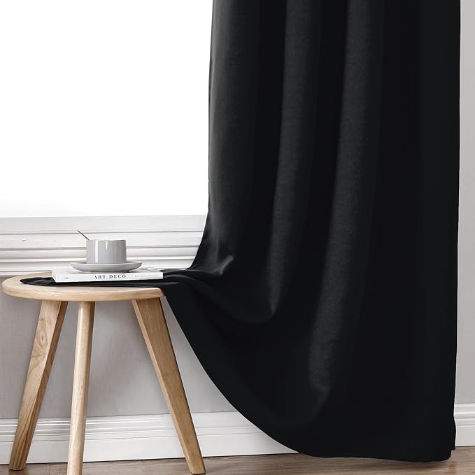 ChrisDowa 100% Blackout Curtains 102 inch Long - Image 7