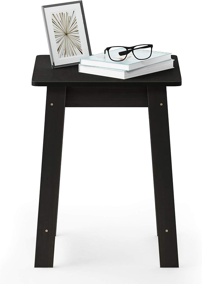 Furinno BEGINNING Side Table, Square Modern End Table - Image 5