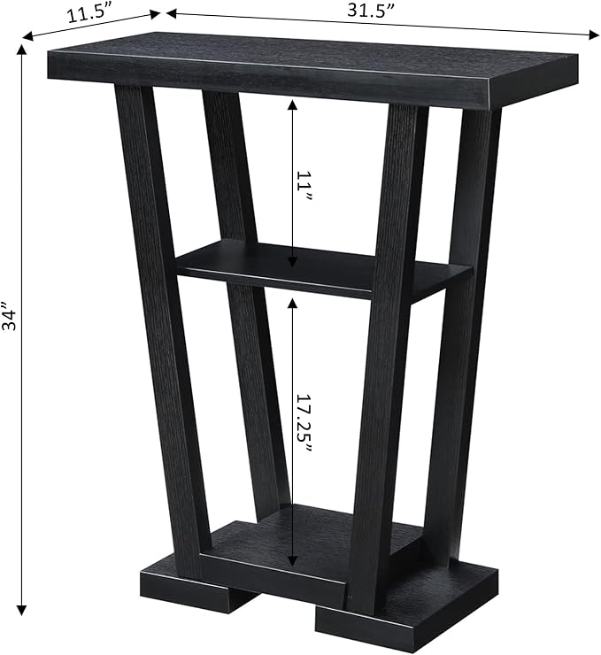 Convenience Concepts Newport V Console Table 31.5" - Image 3