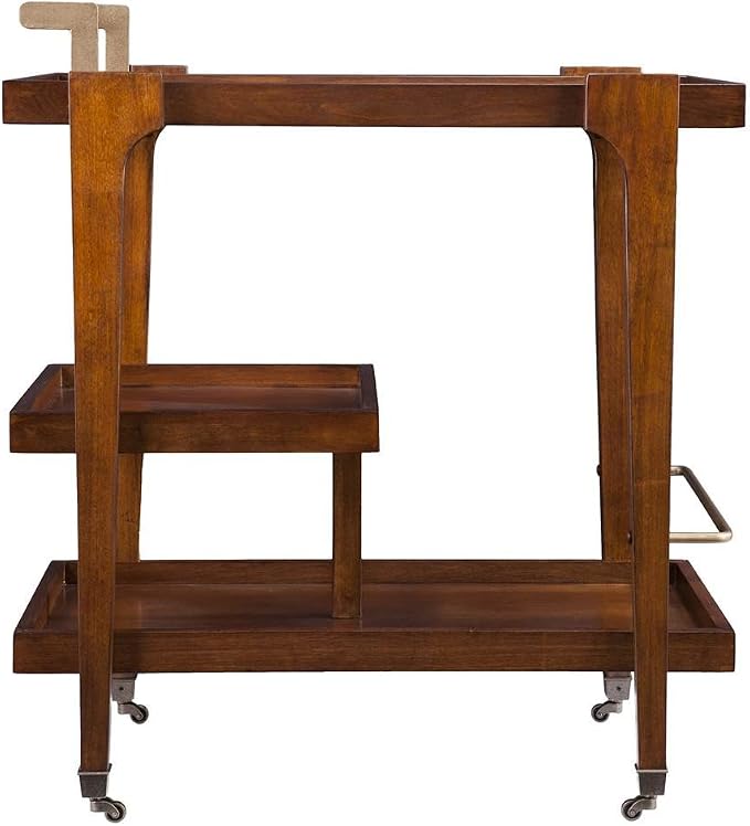 Holly & Martin Zhori Midcentury Modern Bar Cart - Image 2