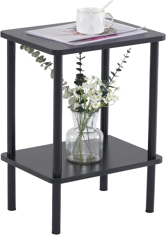Apicizon 2 Tier End Table, Small Side Table by APICIZON