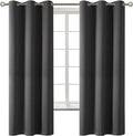 BGment Dark Grey Blackout Curtains by BGment