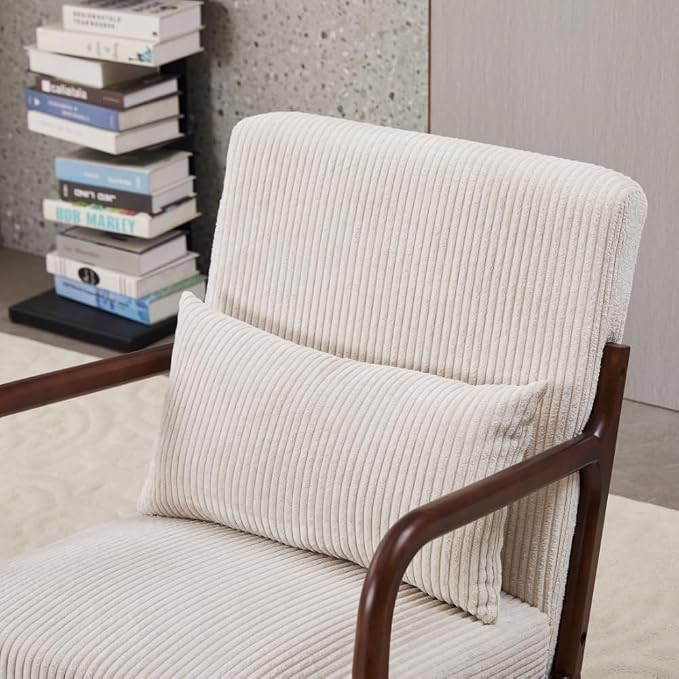 Havemies Mid-Century Modern Living Room Set, Accent Chair & Coffee Table in - Image 7