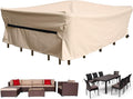Patio Furniture Set Covers Waterproof Patio Conversation Sets Cover Heavy Duty by CKCLUU
