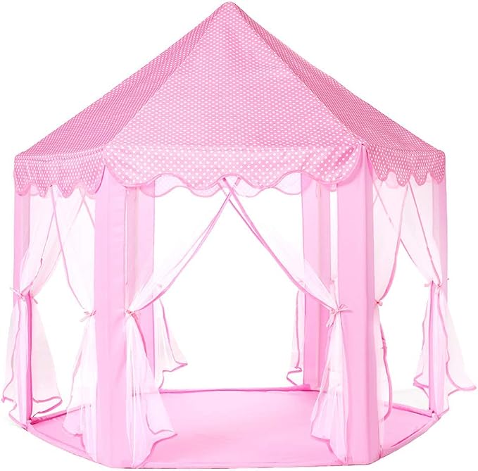 Monobeach Princess Tent Girls Large Playhouse Kids Castle Play Tent - Image 8