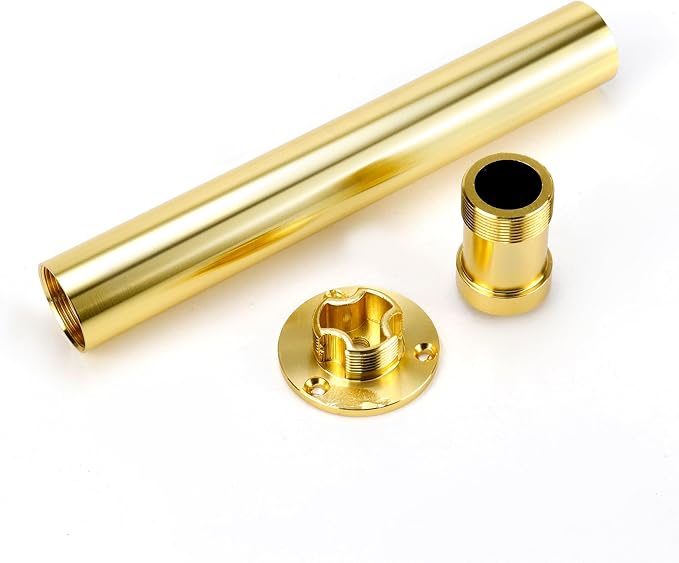 4 Pcs Gold Adjustable Sofa Legs Metal Modern Furniture Legs - Image 4
