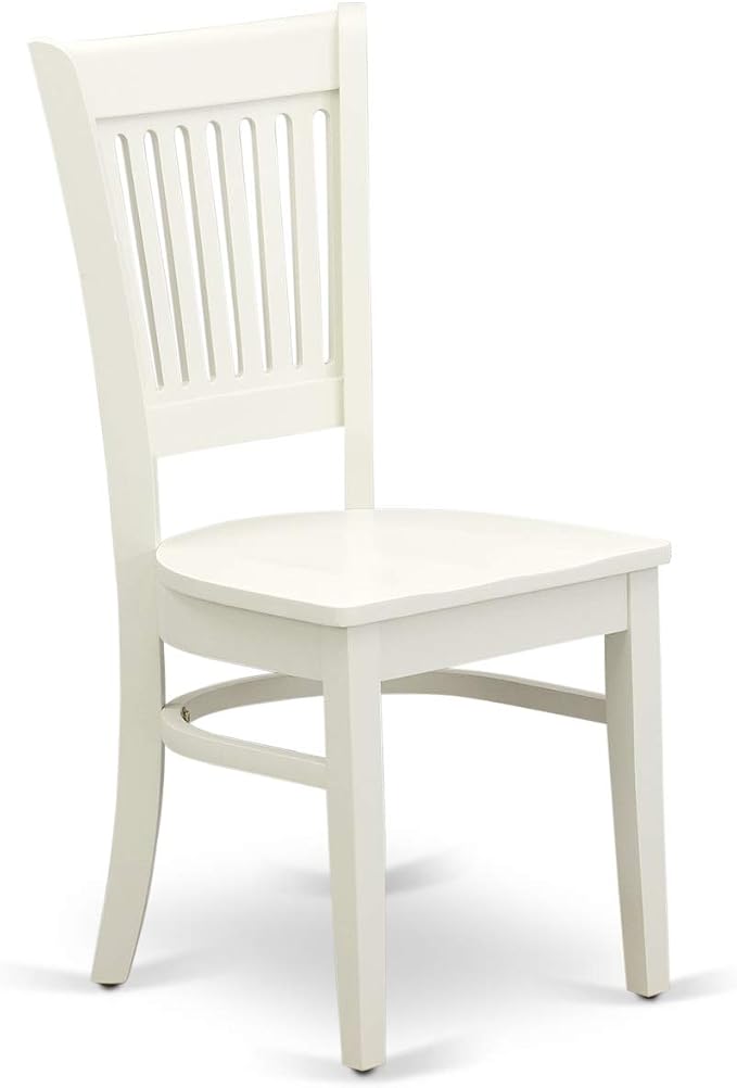 East West Furniture ANVA3-LWH-W 3 Piece Dining Room Furniture Set Contains a - Image 6